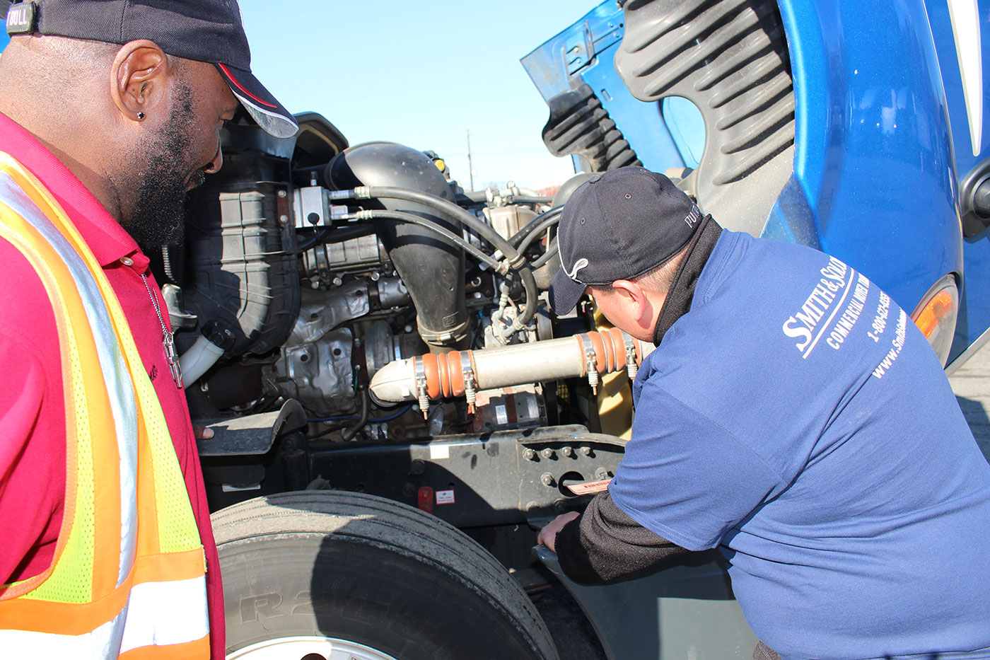 Instructors Teaching at Smith & Solomon Commercial Driver Training Program